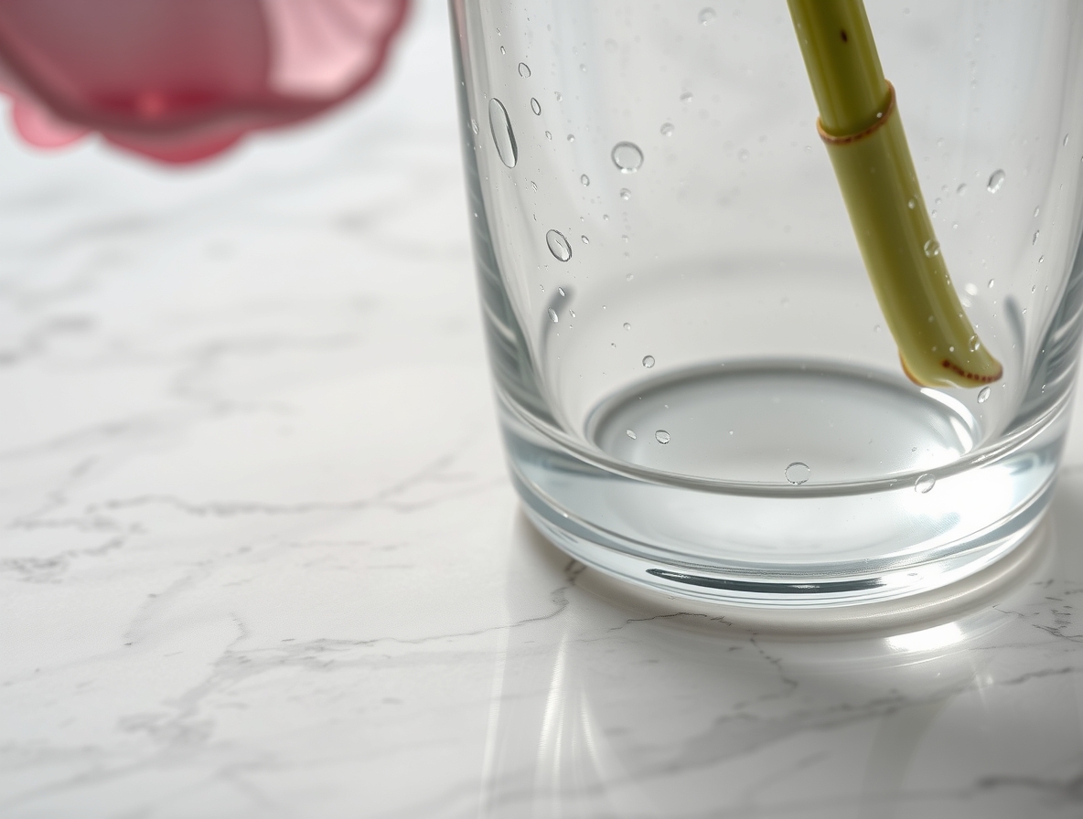 стеклянная ваза