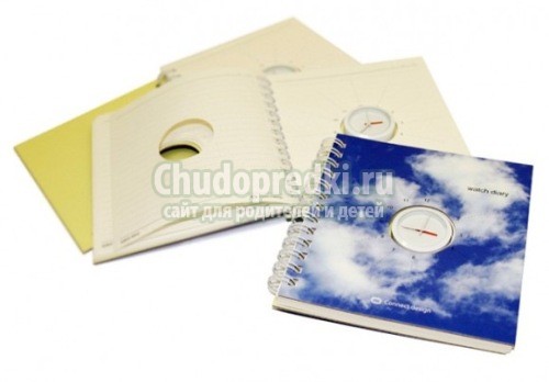 Completamente semplice e molto veloce, il diario originale può anche essere realizzato sotto forma di un quaderno